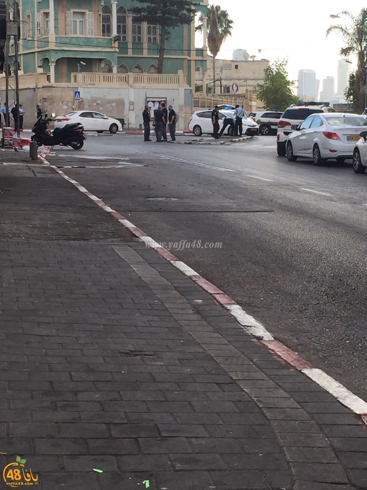 poliece fire in yaffa killed (11).jpg